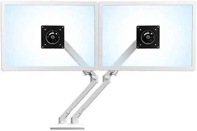 Alt view image 5 of 5 - Ergotron Mounting Arm for Monitor, LCD Display - White - 2 Display(s) Supported24" Screen Support -