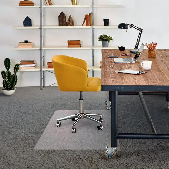Alt view image 6 of 6 - Cleartex Floortex Advantagemat 30" x 48" Rectangular Chair Mat for Carpets Vinyl (FC1175120EV)