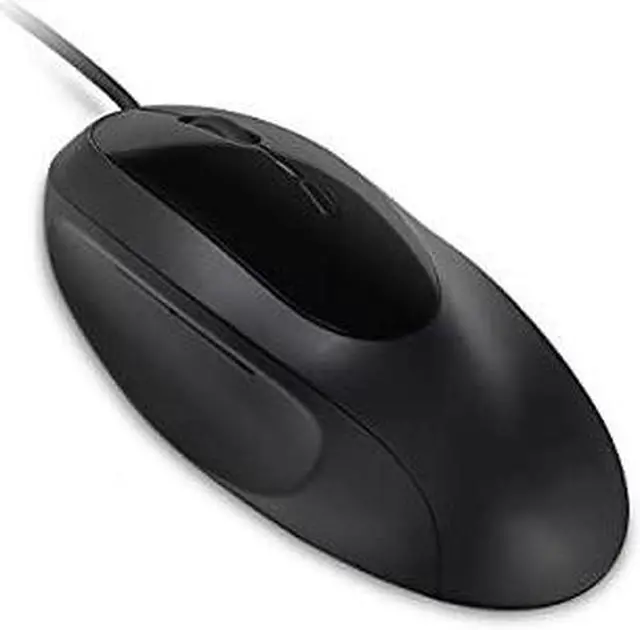 Alt view image 16 of 19 - Kensington Pro Fit K75403WW Black 5 Buttons 1 x Wheel USB Wired Ergo Mouse