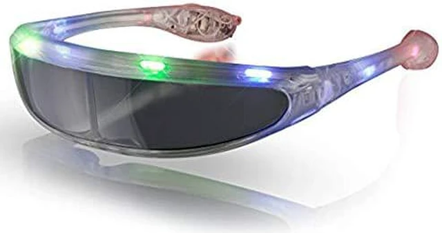 Main image of blinkee Futuristic LED Sunglasses Multicolor Premium