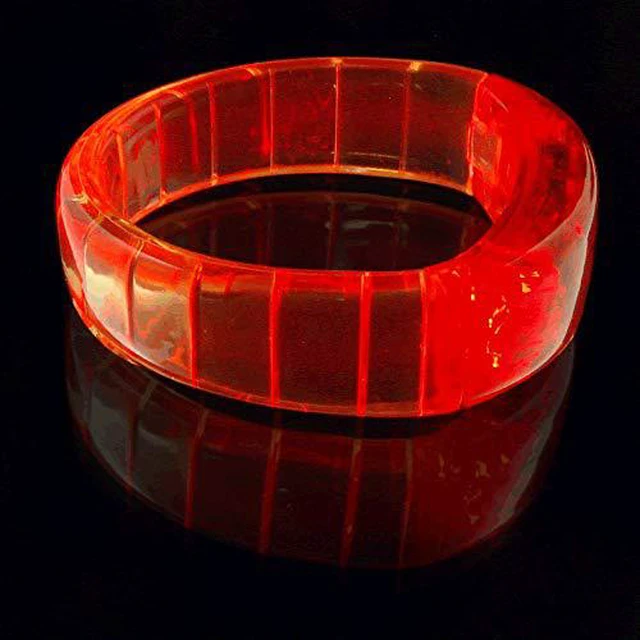 Alt view image 4 of 4 - Blinkee 1561010 Fashion LED Bracelet, Red