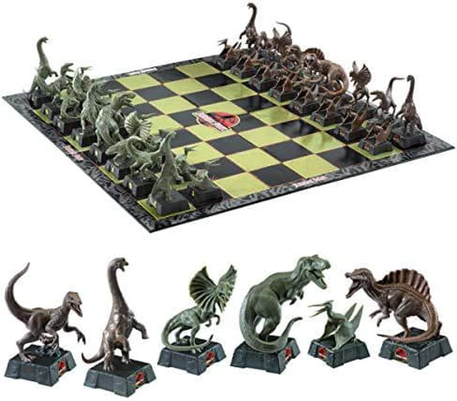 Alt view image 4 of 5 - Jurassic Park Chess Set By The Noble Collection
