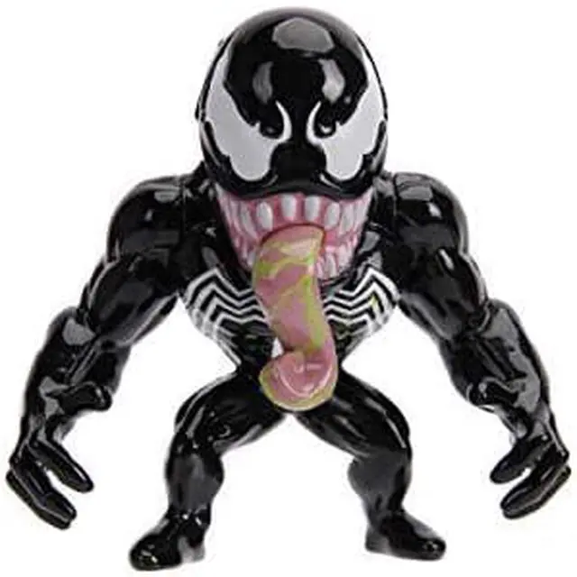 Alt view image 2 of 2 - jada toys marvel spider-man venom metals die-cast collectible toy figure, 4", black with slime