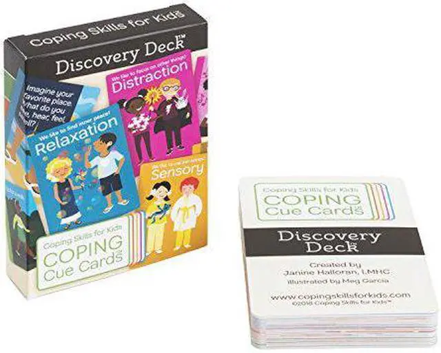 Alt view image 6 of 13 - Coping Cue Cards Discovery Deck CSKCCDIS