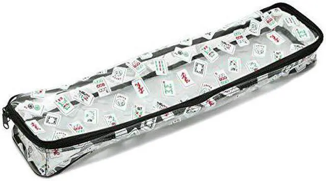 Main image of Mah Jongg Multi-Purpose (XL-Clear) Tile/Rack Color Tile Zippered Case (New)