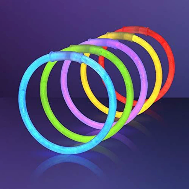Alt view image 3 of 3 - Blinkee 1710000 Glow Bracelet Assorted Color Tube of Fifty