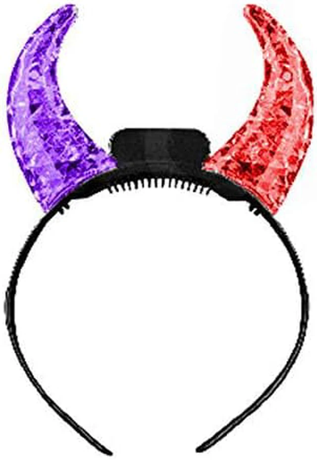 Main image of blinkee Light Up Devil Horns Multicolor