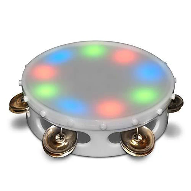 Alt view image 4 of 4 - Blinkee 2020511 LED Multi Color Round Tambourine
