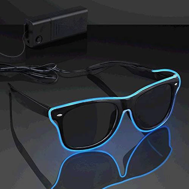 Main image of blinkee Electro Luminescent Banray Sunglasses Blue