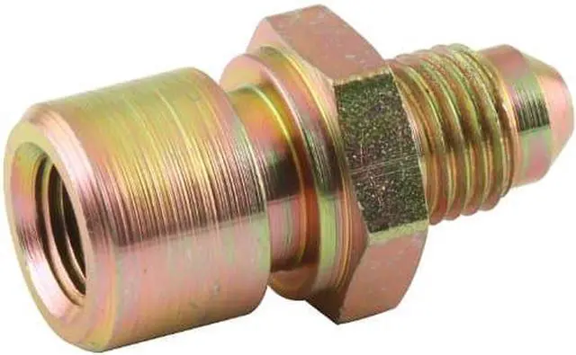 Main image of Allstar Performance ALL50103 4 AN to 1/8" NPT Steel Brake Line Adapter Pack of 2