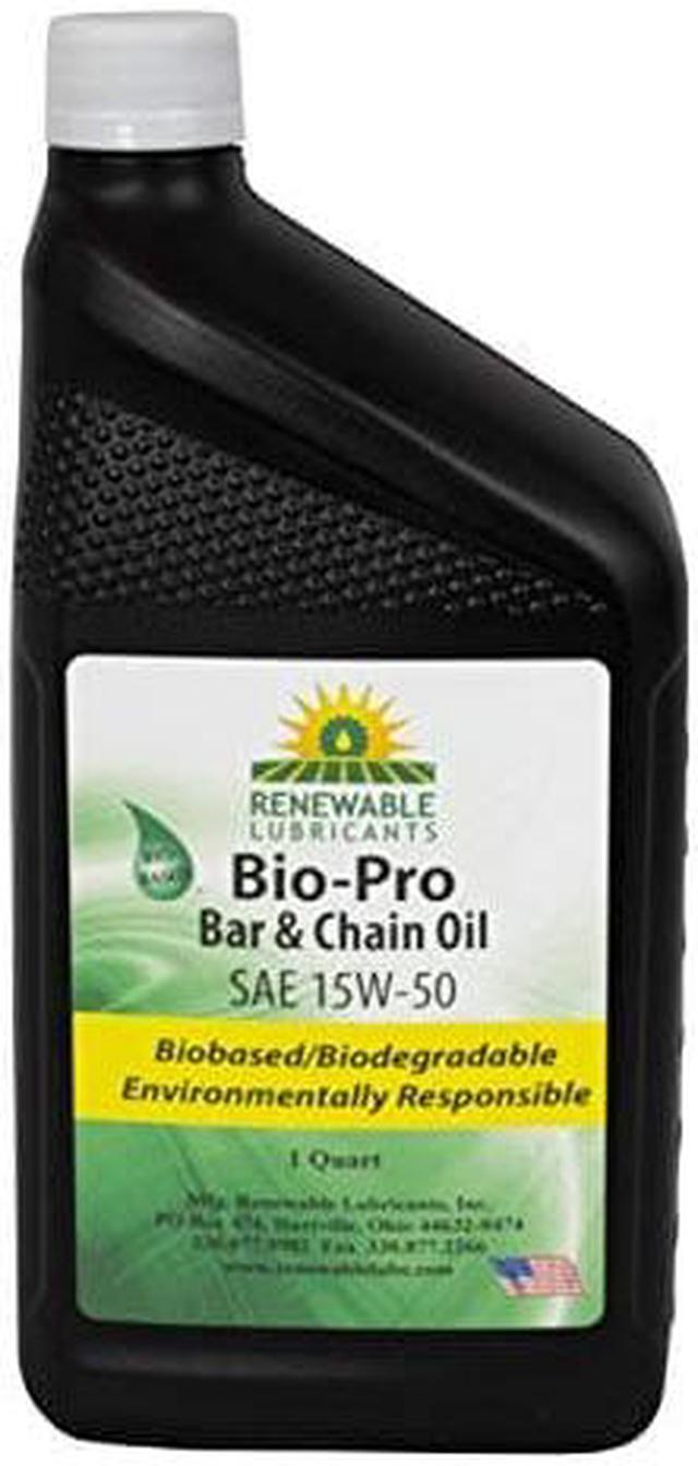 Alt view image 3 of 3 - Chainsaw Lubricant,  Jug,  Vegetable Oil,  No Additives,  Not Rated
