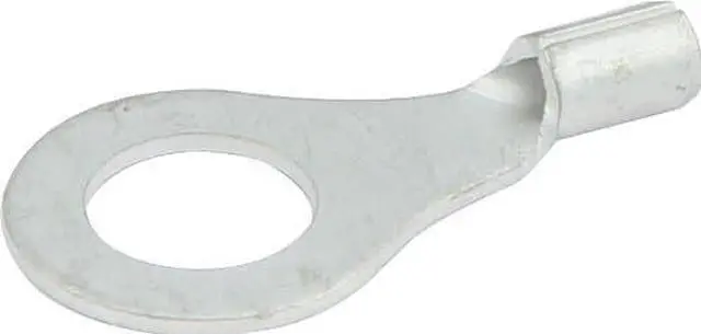 Main image of Allstar Performance (ALL76004) 1/4" Hole Non-Insulated Ring Terminal, Pack of 20