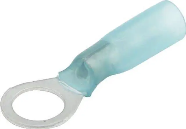 Main image of Allstar Performance (ALL76075) 5/16" Hole Heat Shrink Ring Terminal, Pack of 10