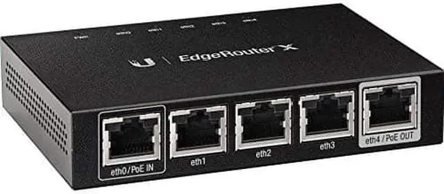 Alt view image 5 of 5 - ubiquiti networks edgerouter x, 4-port gigabit router, er-x, er-x (router, er-x)