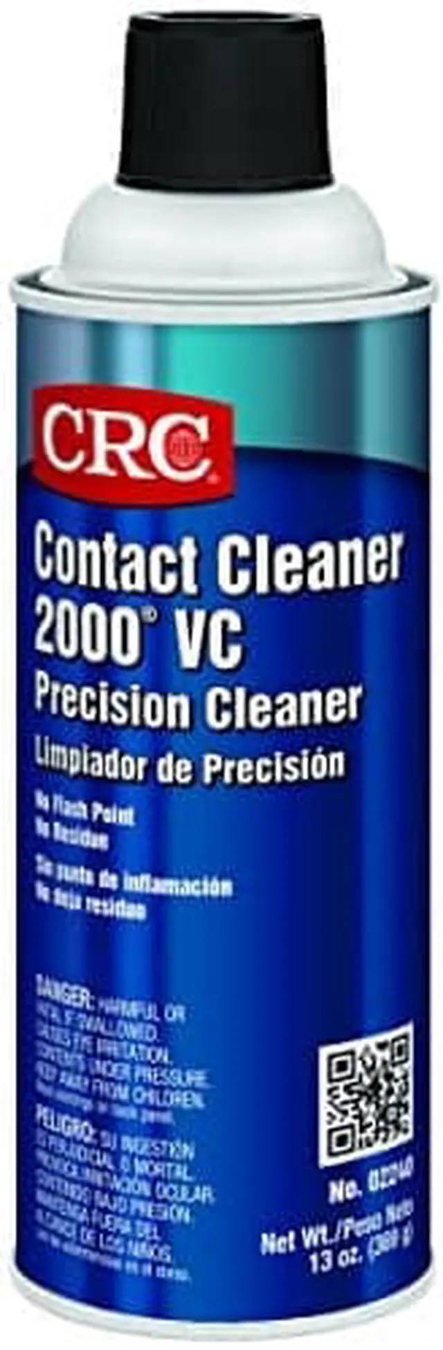 Alt view image 3 of 3 - CRC 02240 Contact Cleaner, Aerosol Spray Can, 13 oz, Liquid