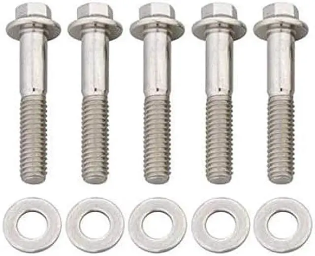 Main image of ARP 612-2250 Stainless Steel 5/16-18" RH Thread 2.250" UHL 12-Point Bolt with 3/8" Socket and Washer, (Set of 5)