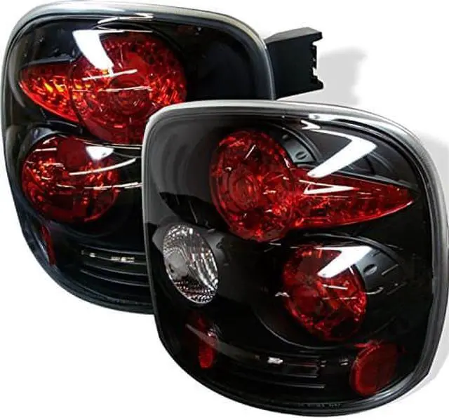Main image of Spyder Auto ALT-YD-CS99STS-BK Chevy Silverado Stepside Black Altezza Tail Light