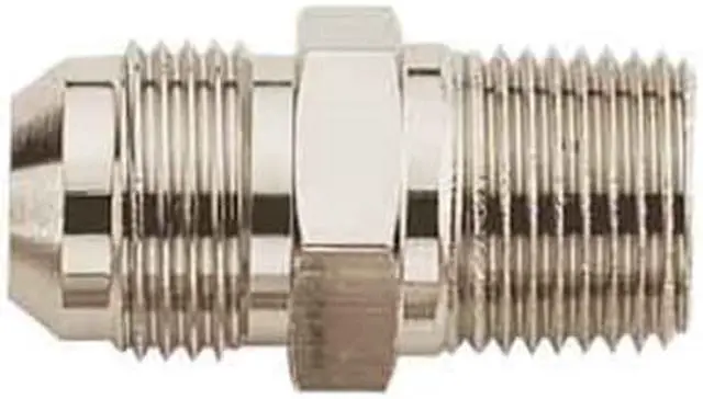 Main image of Aeroquip FCM2519 Steel -04AN Male to 3/8" Straight Pipe Connector