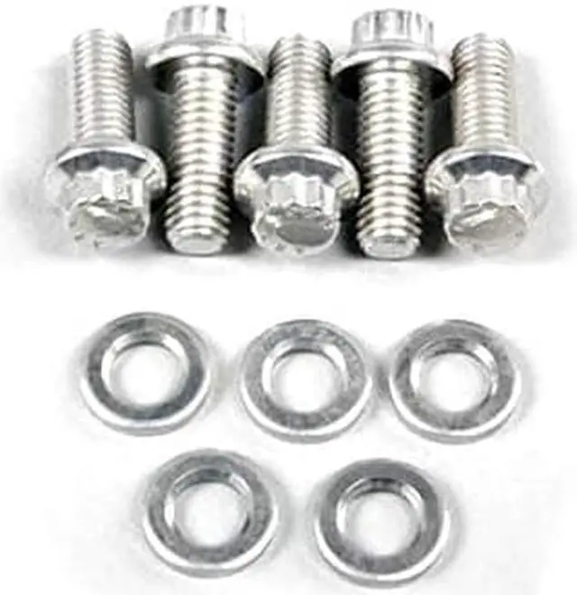 Alt view image 2 of 2 - ARP Universal Bolt 3/8-24 in Thread 0.750 in Long Stainless 5 pc P/N 713-0750