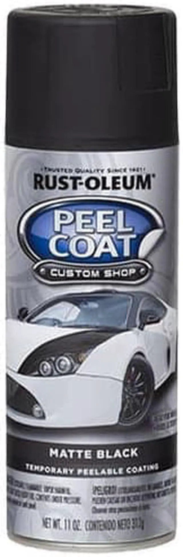 Alt view image 2 of 2 - RUSTOLEUM 1805431 SPRY PNT PEEL CT MAT BLK (Pack of 6)