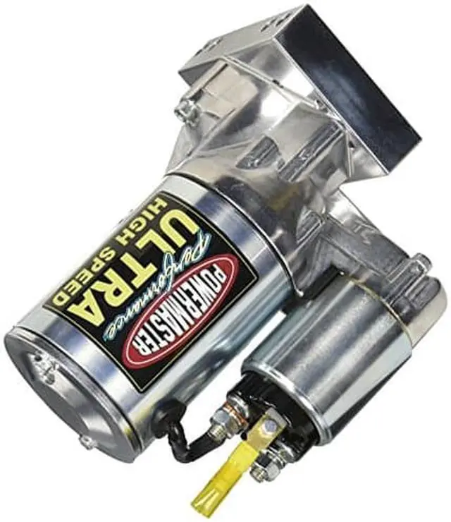 Main image of Str Ultra HS w/billet blk Chevy Universal Straight Mtg 153/168T Flyw 2.2kw Natural