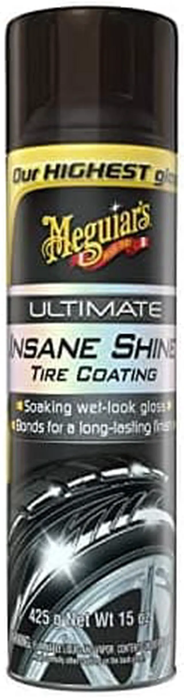 Alt view image 6 of 7 - Meguiar's Ultimate Insane Shine™ Tire Coating - 15oz.