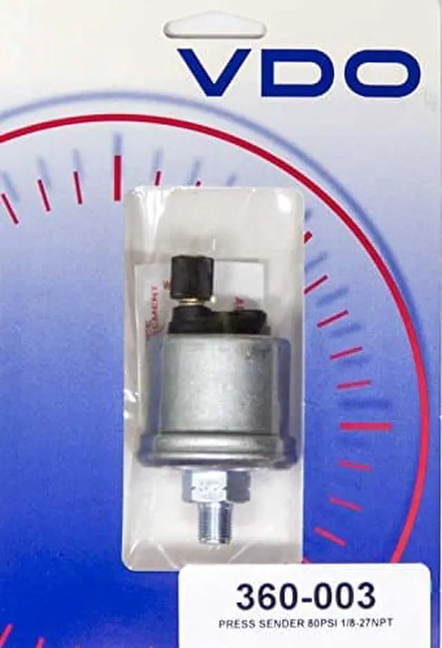 Alt view image 6 of 7 - VDO Pressure Sender 80 PSI Pressure Sender 80 PSI - Standard
