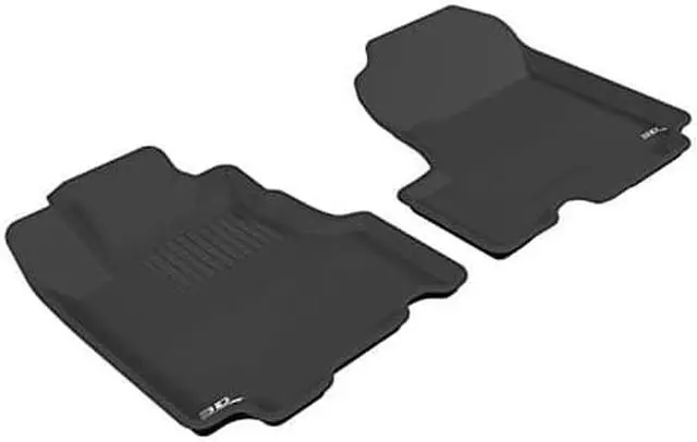 Alt view image 3 of 3 - 3D MAXpider HONDA CR-V 2007-2011 KAGU BLACK R1