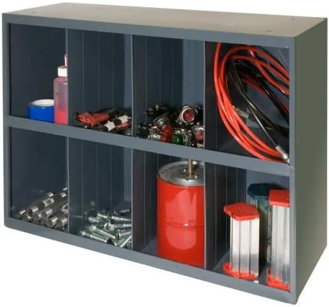 Alt view image 5 of 5 - DURHAM MFG 396-95 Prime Cold Rolled Steel Pigeonhole Bin Unit , 12 in D x 23