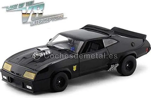 Alt view image 10 of 10 - 1973 Ford Falcon XB Black "Last of the V8 Interceptors" (1979) Movie 1/18 Diecast Model Car by Greenlight