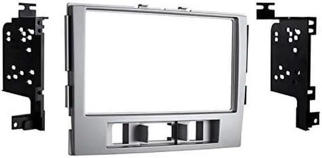 Alt view image 5 of 5 - Metra 95-7361S Double DIN Dash Kit for 2010-2012 Hyundai Santa Fe w/ Factory Nav