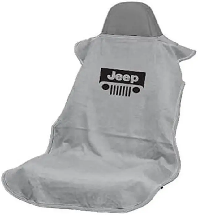 Alt view image 2 of 2 - Jeep Grey with Grille Seat Armour