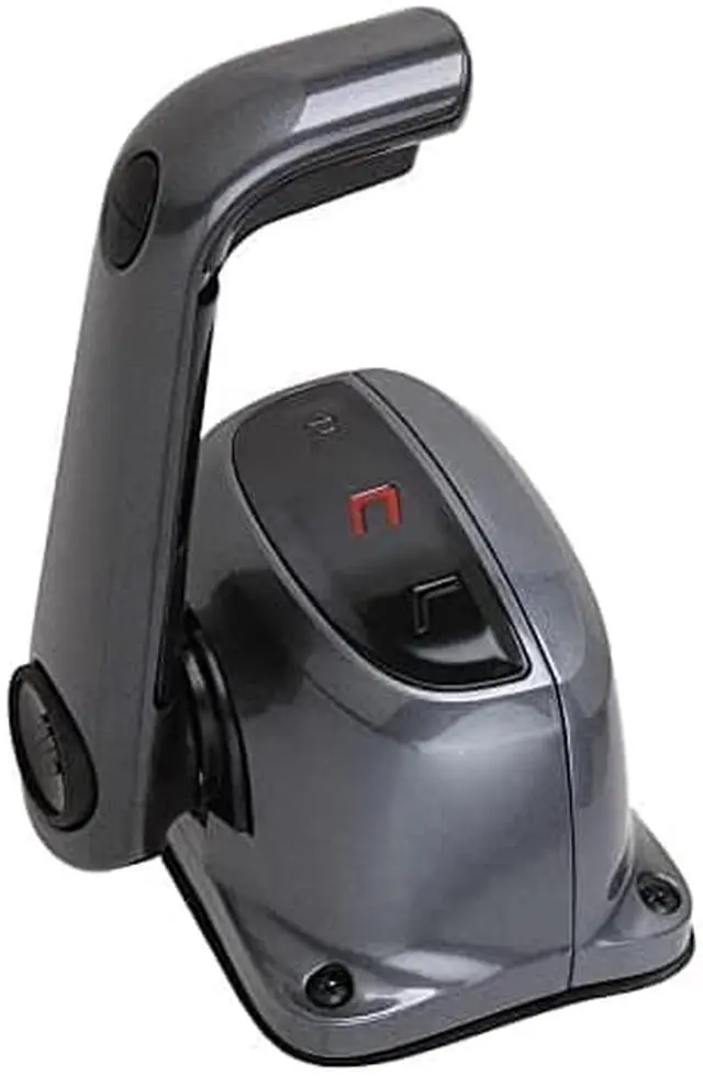 Main image of uflex USA Single Lever Top Mount Controls w/Neutral Lock (Option: Single Lever Black Control with Trim Switch)