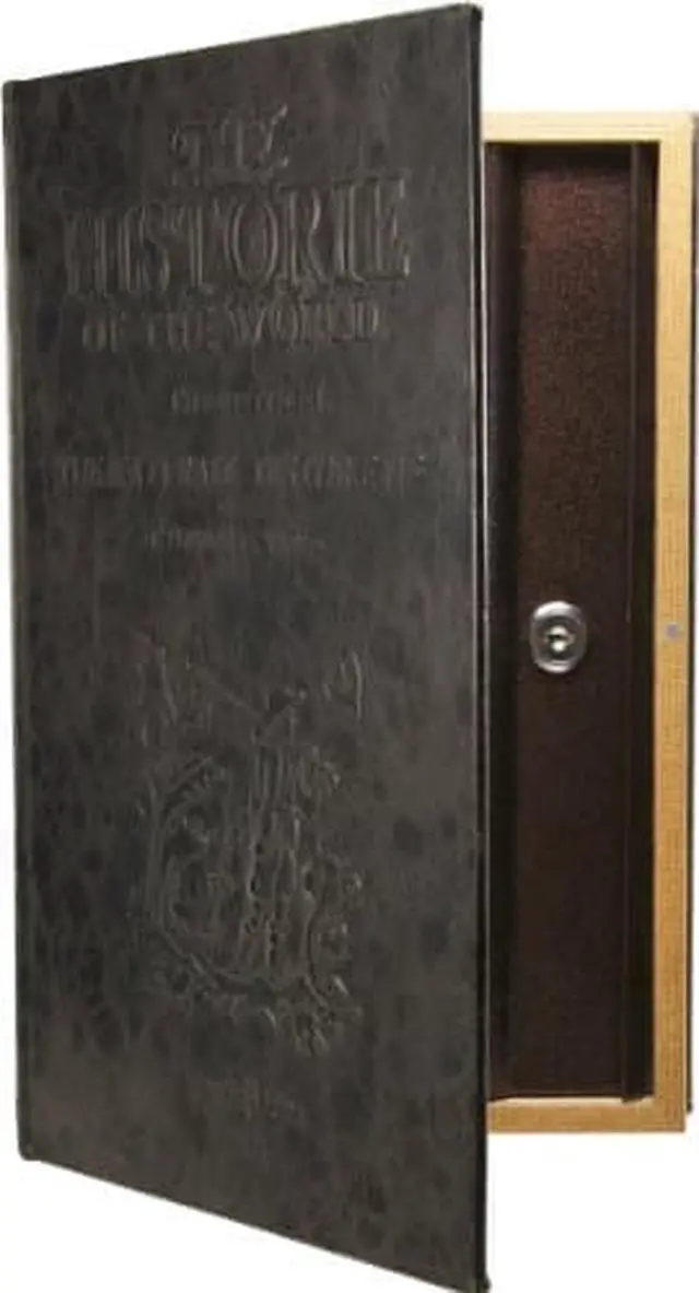 Alt view image 7 of 7 - BARSKA CB11992 Large Antique Book Safe,0.025 cu ft