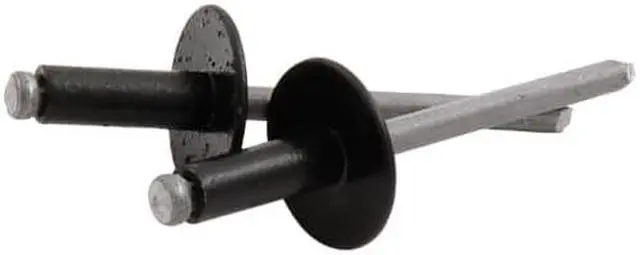 Main image of Allstar ALL18168  Large Head Rivet, Aluminum, Black, Pack of 250
