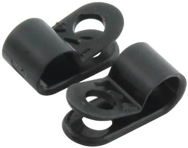 Main image of Allstar Performance ALL18311 1/4" Nylon Line Clamp, (Pack of 10)