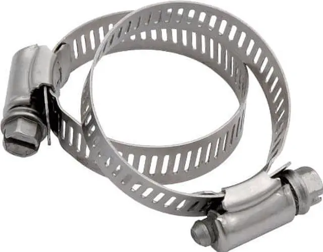 Main image of Allstar Performance ALL18336 2-1/4" OD Stainless Steel Hose Clamp - Pair