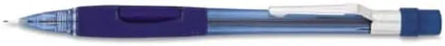 Alt view image 9 of 11 - Pentel Quicker Clicker Mechanical Pencil 0.7 mm Transparent Blue Barrel PD347TC
