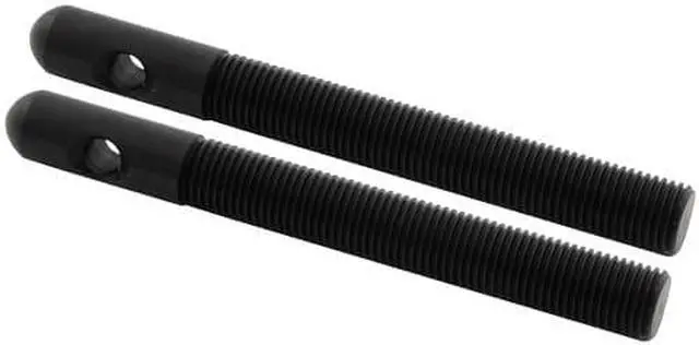 Main image of Allstar Performance ALL18491 Black 3/8" x 3-1/2" Aluminum Hood Pin - Pair