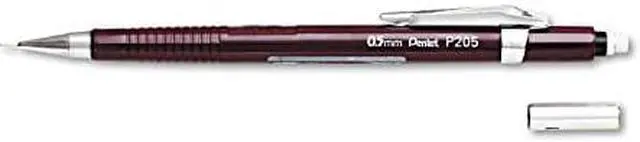 Alt view image 8 of 8 - Pentel Sharp Mechanical Drafting Pencil 0.5 mm Burgundy Barrel P205B