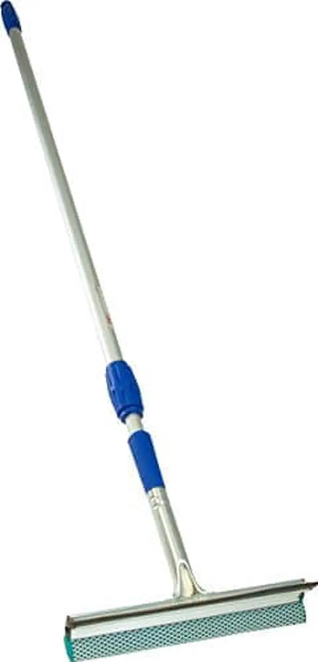 Alt view image 5 of 5 - MALLORY 4-10NY-E MALLORY Blue/Silver 10 in Aluminum Window Washer and Squeegee