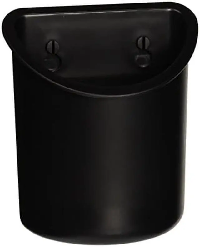 Alt view image 7 of 7 - Lorell Recycled Pencil Cup Black 80668