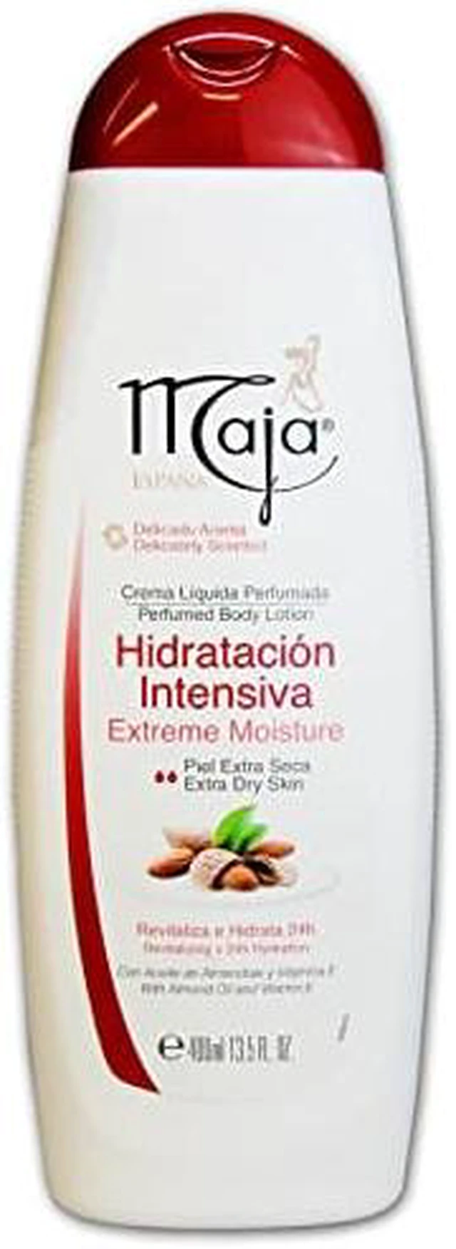 Alt view image 3 of 4 - hidratacion intensiva maja body lotion | moisturizing body cream for extra dry skin, giving softer skin with healthy look; 13.5 ounces