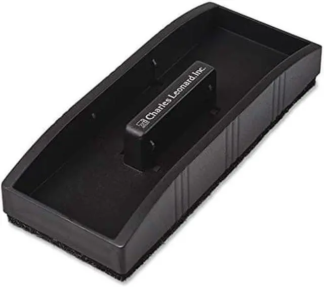 Alt view image 10 of 10 - Charles Leonard, Inc White Board Eraser Magnetic 2"x5" Marker Holder Black 74530