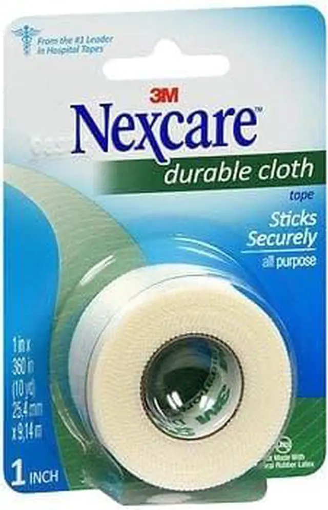 Alt view image 2 of 3 - Nexcare Durable Cloth Tape 1" X 10 Yards - Each