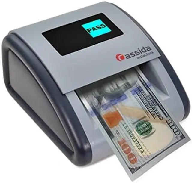 Alt view image 8 of 13 - Cassida Small Footprint Easy Read Automatic Counterfeit Detector