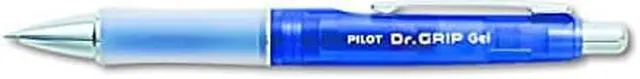 Main image of PILOT Dr. Grip Refillable & Retractable Gel Ink Rolling Ball Pen, Fine Point, Purple Barrel, Black Ink, Single Pen (36261)
