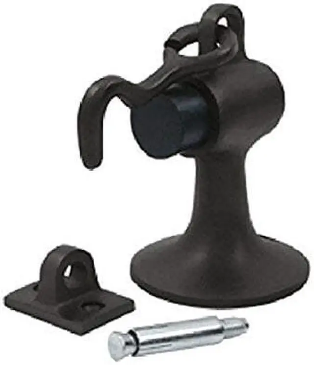 Alt view image 3 of 3 - Cement Floor Mount Bumper w Holder (Oil Rubbed Bronze)