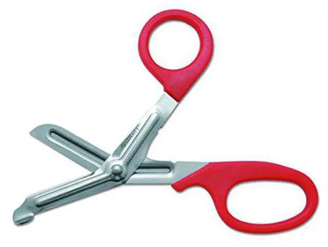 Alt view image 14 of 17 - Westcott Stainless Steel Office Snips 7" Long Red 10098