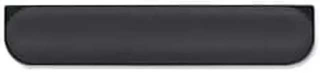 Alt view image 2 of 2 - safco products 90208 softspot proline keyboard wrist support (qty. 1), black
